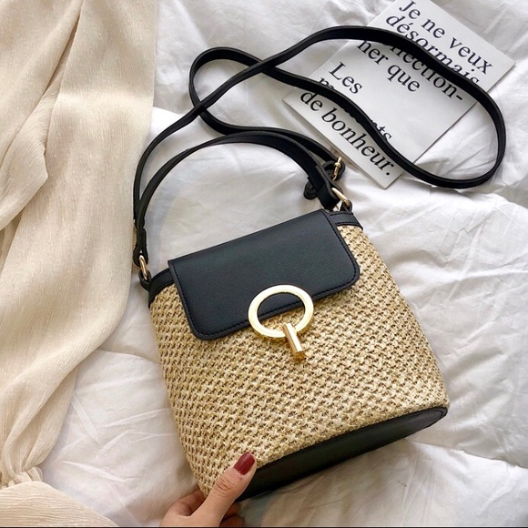 Lush Style Finds Handbags - Just In! 🆕 VERONA Straw Weave Bucket Bag